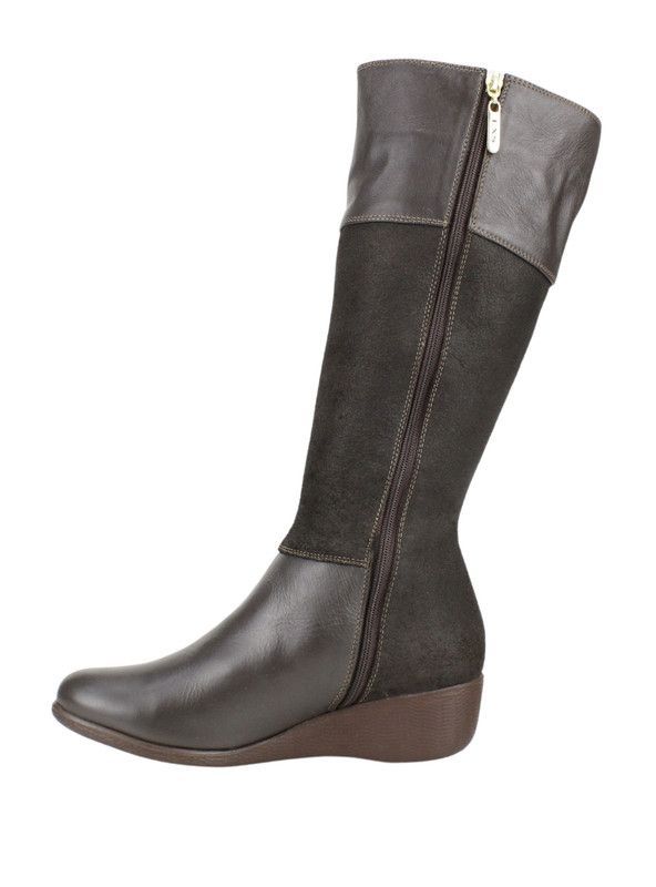 Bota Exs Capas Cuero Café-2