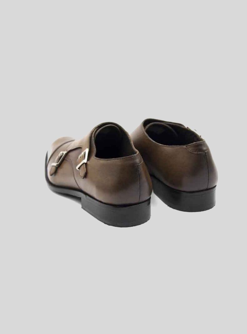 Zapato Versace 1969 Cuero Café-3