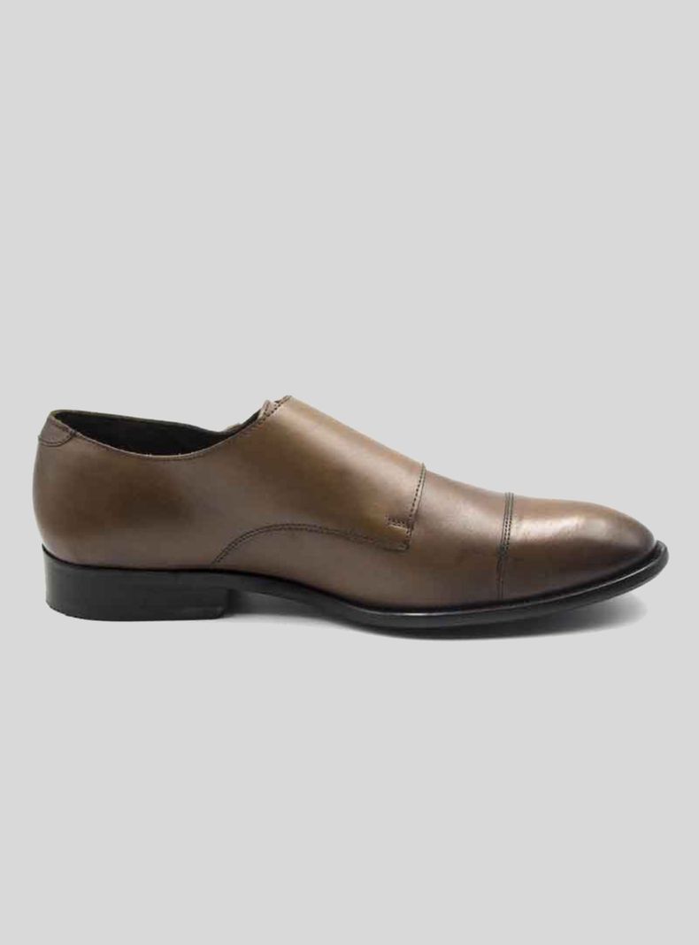 Zapato Versace 1969 Cuero Café-4