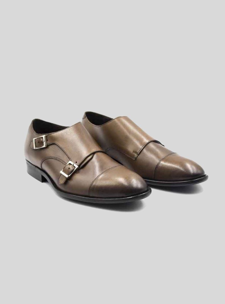 Zapato Versace 1969 Cuero Café-5