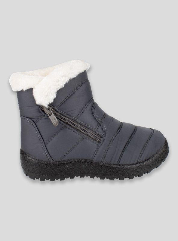 Botín Nat Geo Kids Polar Gris-0