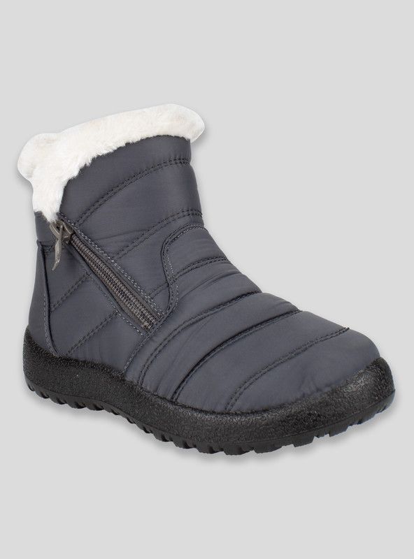 Botín Nat Geo Kids Polar Gris-1