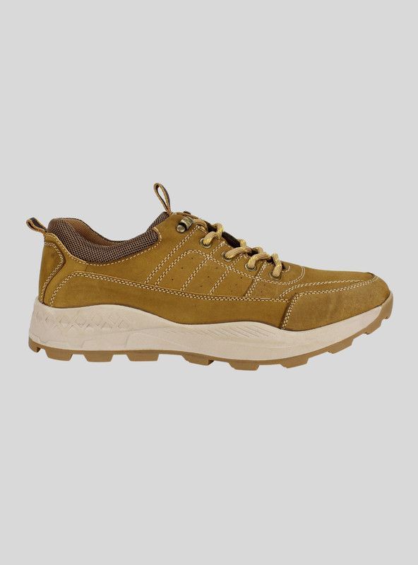Zapatilla Nat Geo Toltén Cuero Camel-0
