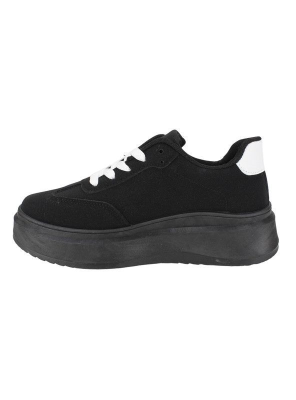 Zapatilla Agua de Coco Darshan Plataforma Negra-2