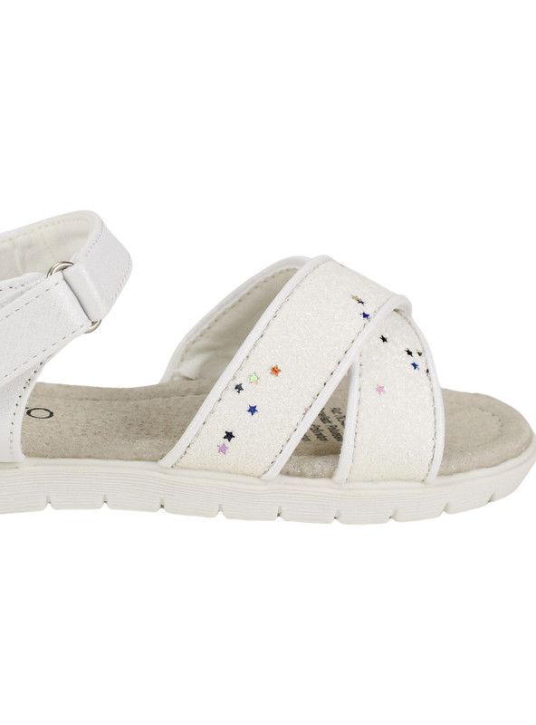 Sandalia Nat Geo Kids Estrellas Blanca-3