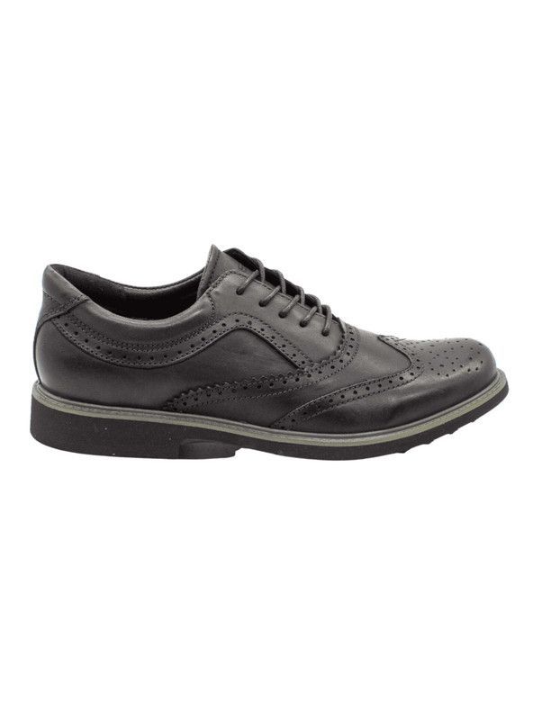 Zapato Nat Geo Oxford Cuero Negro-0