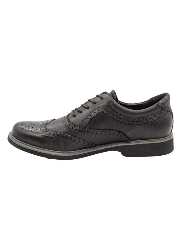 Zapato Nat Geo Oxford Cuero Negro-2