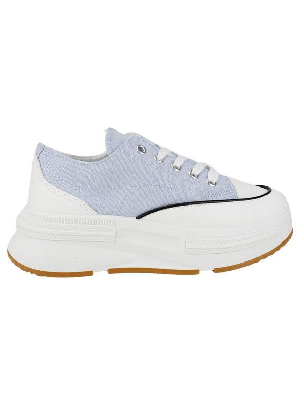 Zapatilla Agua de Coco Alba Lona Celeste-0