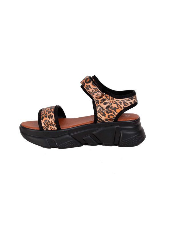 Sandalia Agua de Coco Print Black-2
