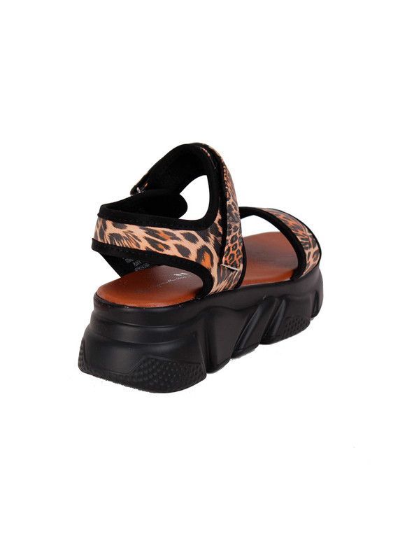 Sandalia Agua de Coco Print Black-3
