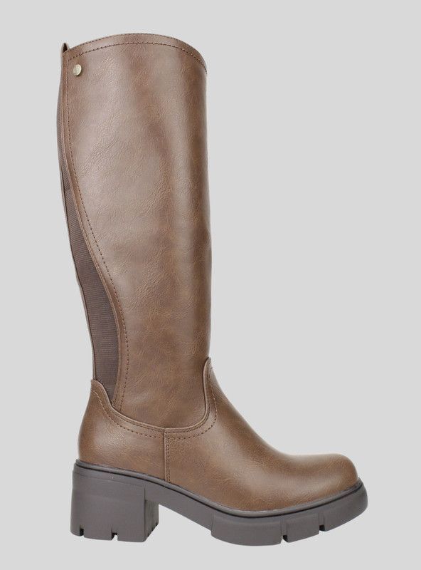 Bota Plataforma Café