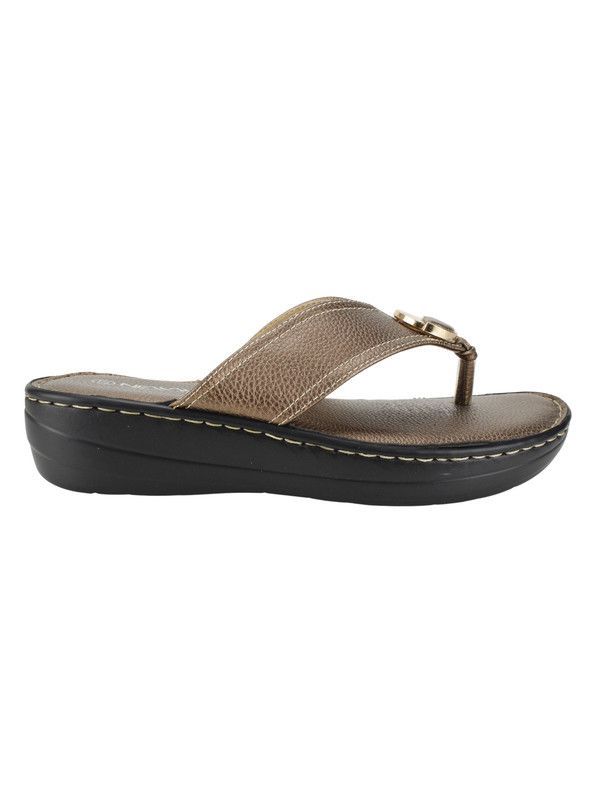 Havaiana New Walk Broche Dorada-0