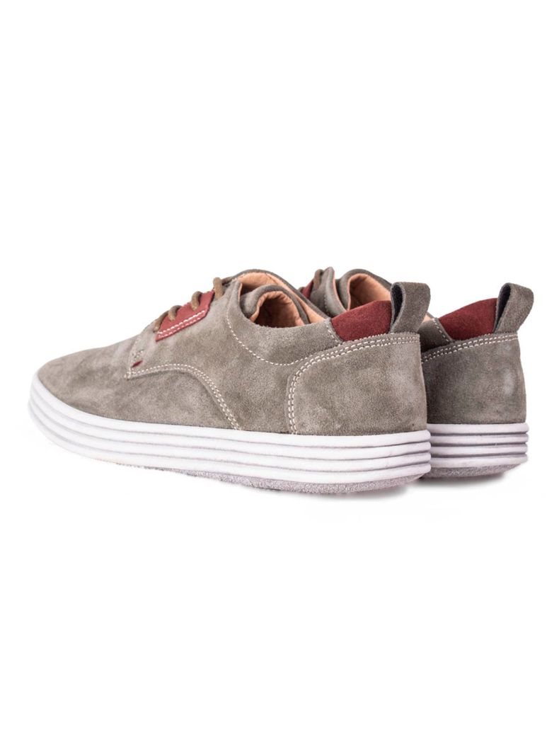 Zapato Nat Geo Khaki Cuero-4