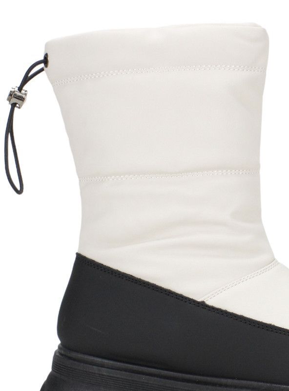 Bota Puff Crema-3