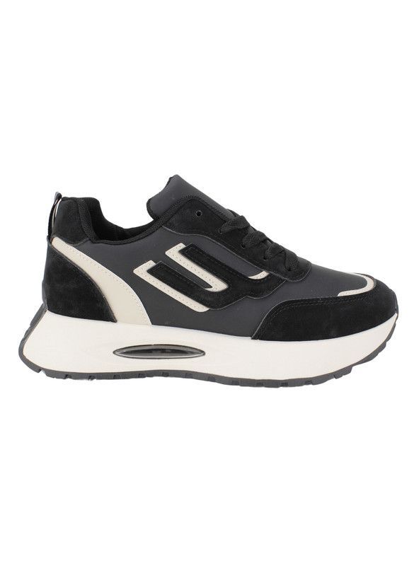Zapatilla Agua de Coco Advay Plataforma Negra-0
