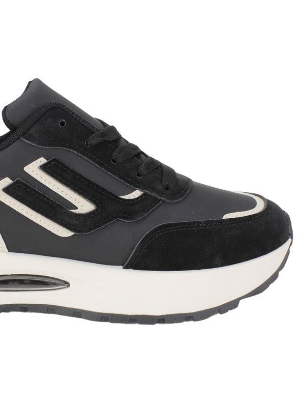 Zapatilla Agua de Coco Advay Plataforma Negra-3