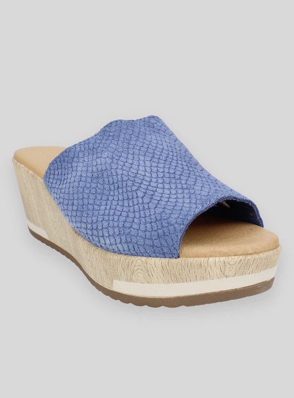 Sandalia Carmela Cuero Denim-1