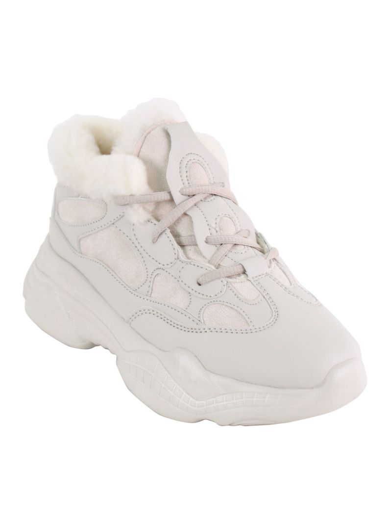 Zapatilla Agua de Coco Pelos Crema-1