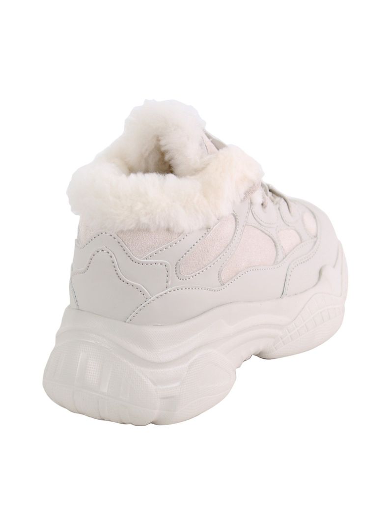 Zapatilla Agua de Coco Pelos Crema-2