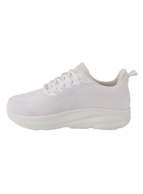 Zapatilla New Walk Mesh Plataforma Blanca-2