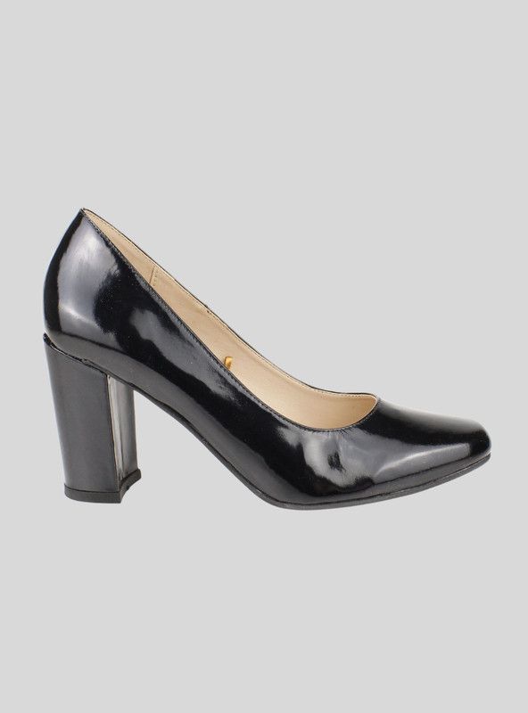 Zapato Charol Negro-0