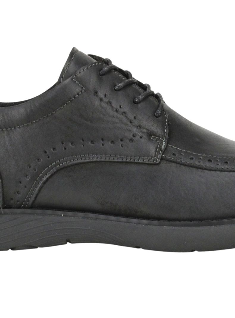 Zapato Formal Cuero Negro-3
