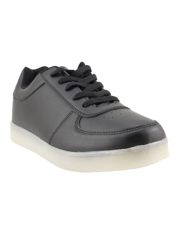Zapatilla New Walk Luces Negra-1