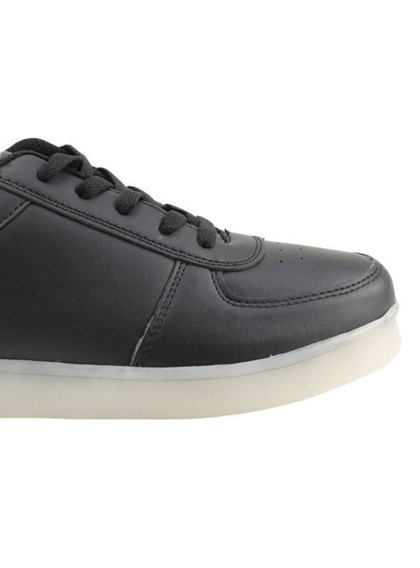 Zapatilla New Walk Luces Negra-3