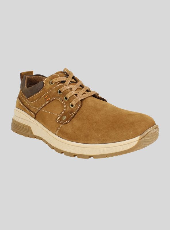 Zapatilla Nat Geo Lenga Cuero Camel-1