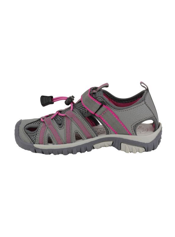 Sandalia Nat Geo Kids Outdoor Juvenil Gris-2