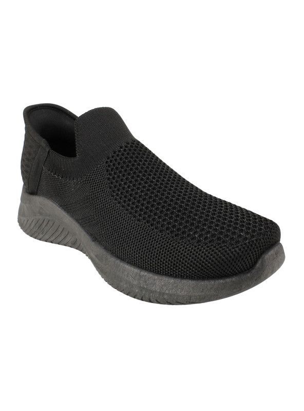 Zapatilla New Walk Slip On Mesh Negra-1