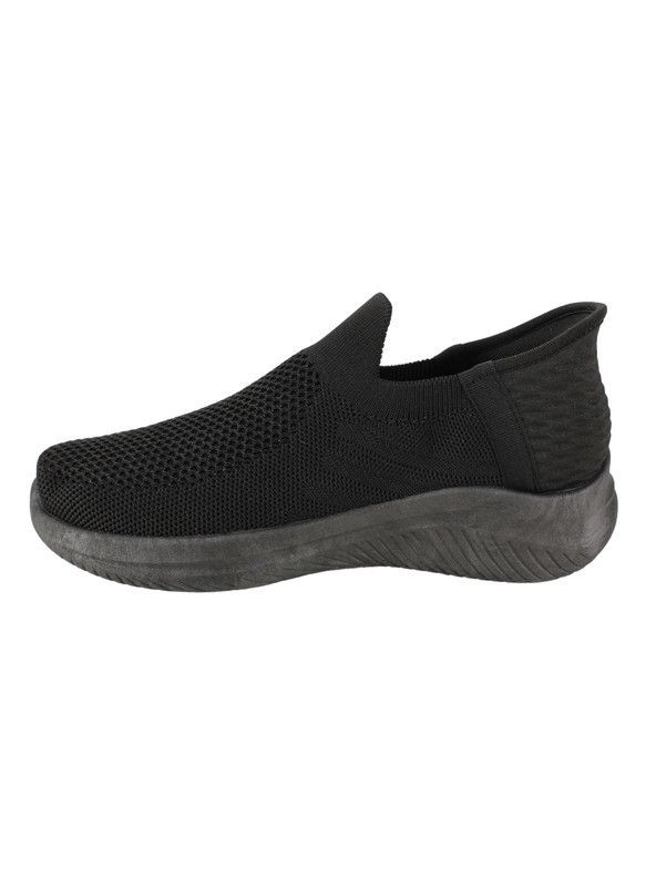 Zapatilla New Walk Slip On Mesh Negra-2