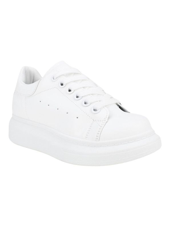 Zapatilla New Walk Plataforma Amy Blanca-1