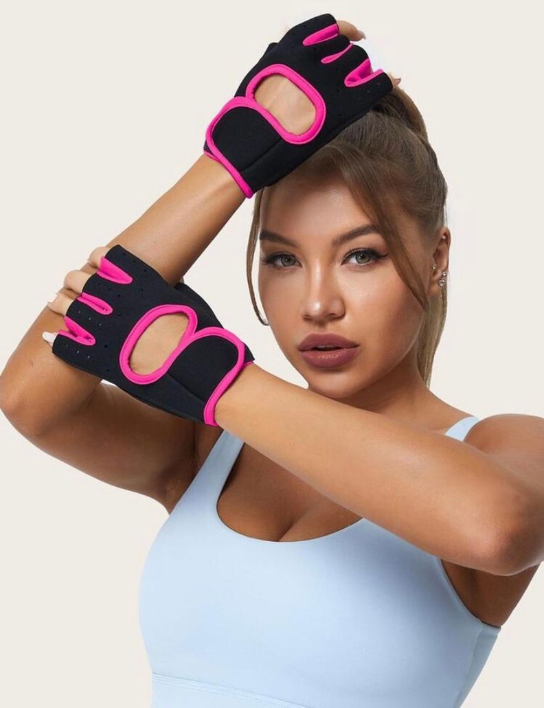 Guantes Par Gym Entrenamiento Pesas Gimnasio-0