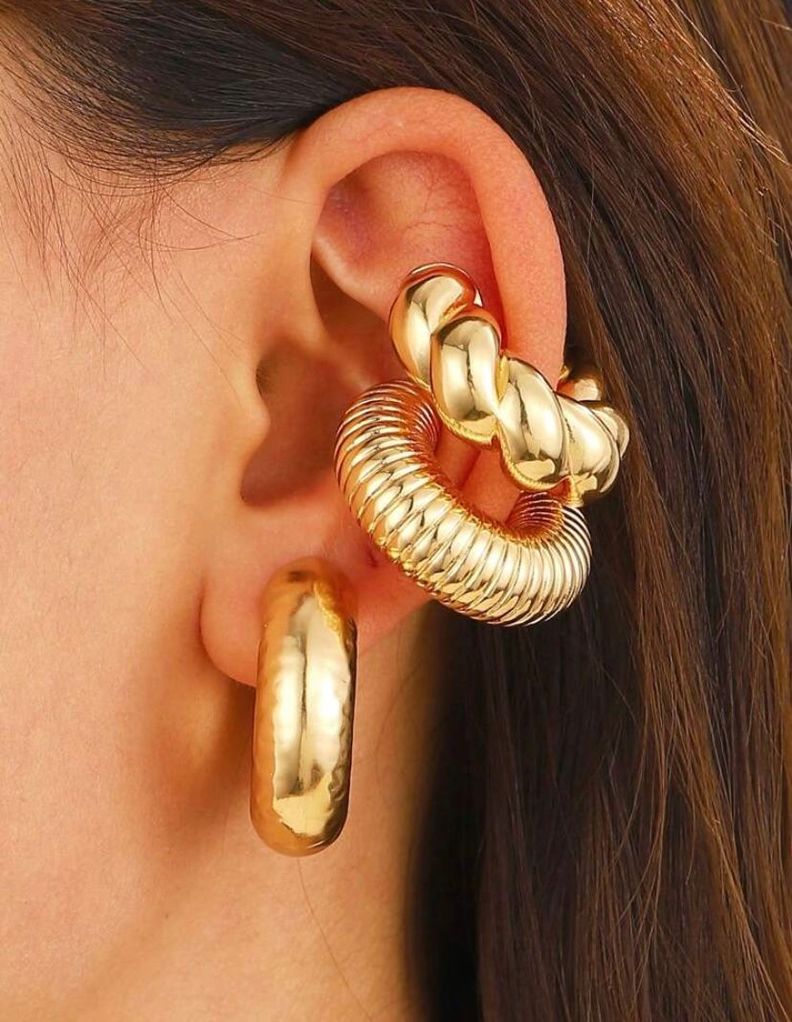 Aros A Presión Tendencia Mujer Set X 4-3