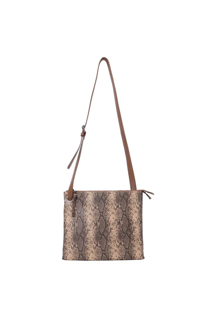 Cartera Bandolera Animal Print Pollini-3