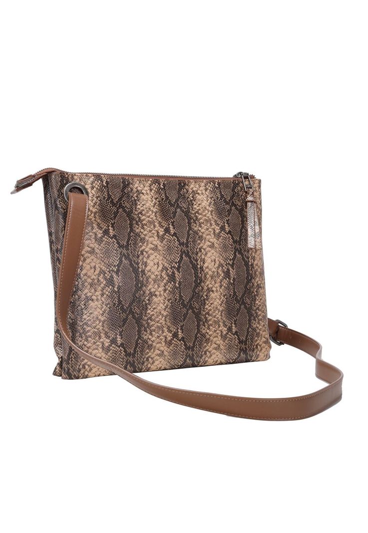 Cartera Bandolera Animal Print Pollini-6