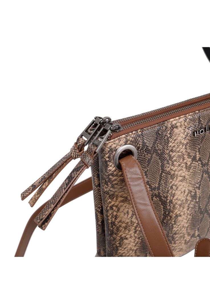 Cartera Bandolera Animal Print Pollini-7