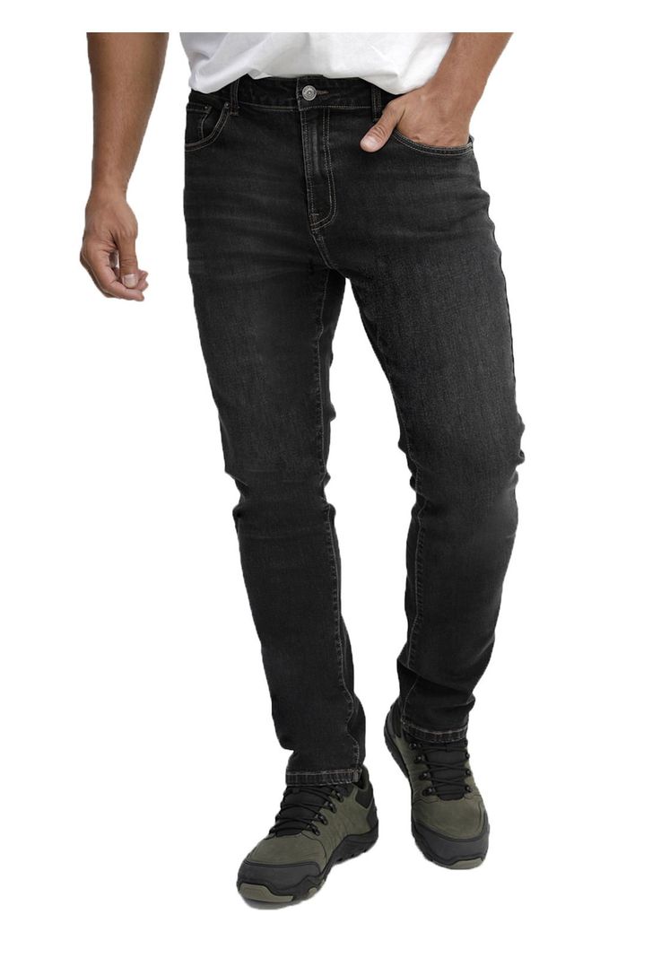 Jeans Hombre Gris oscuro Panama Jack-0