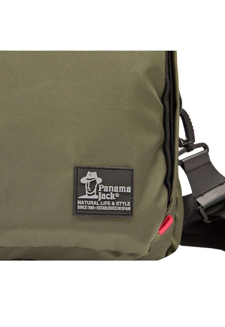 Mochila Hombre multifunción 18 litros verde Panama Jack-4
