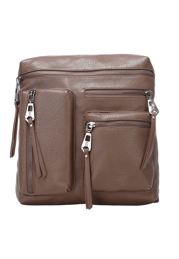Mochila Mujer Taupe Zappa-0