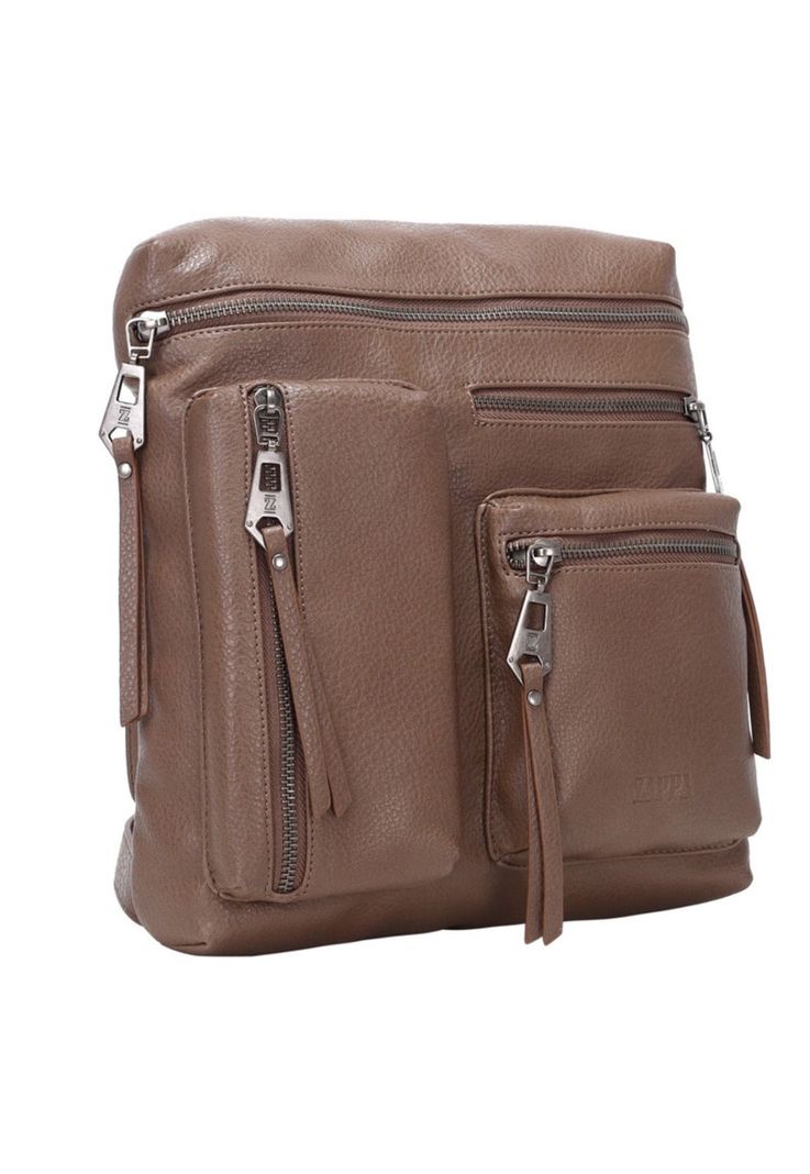 Mochila Mujer Taupe Zappa-1
