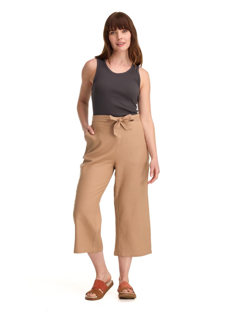 Pantalón Lino Mujer Panama Jack-1