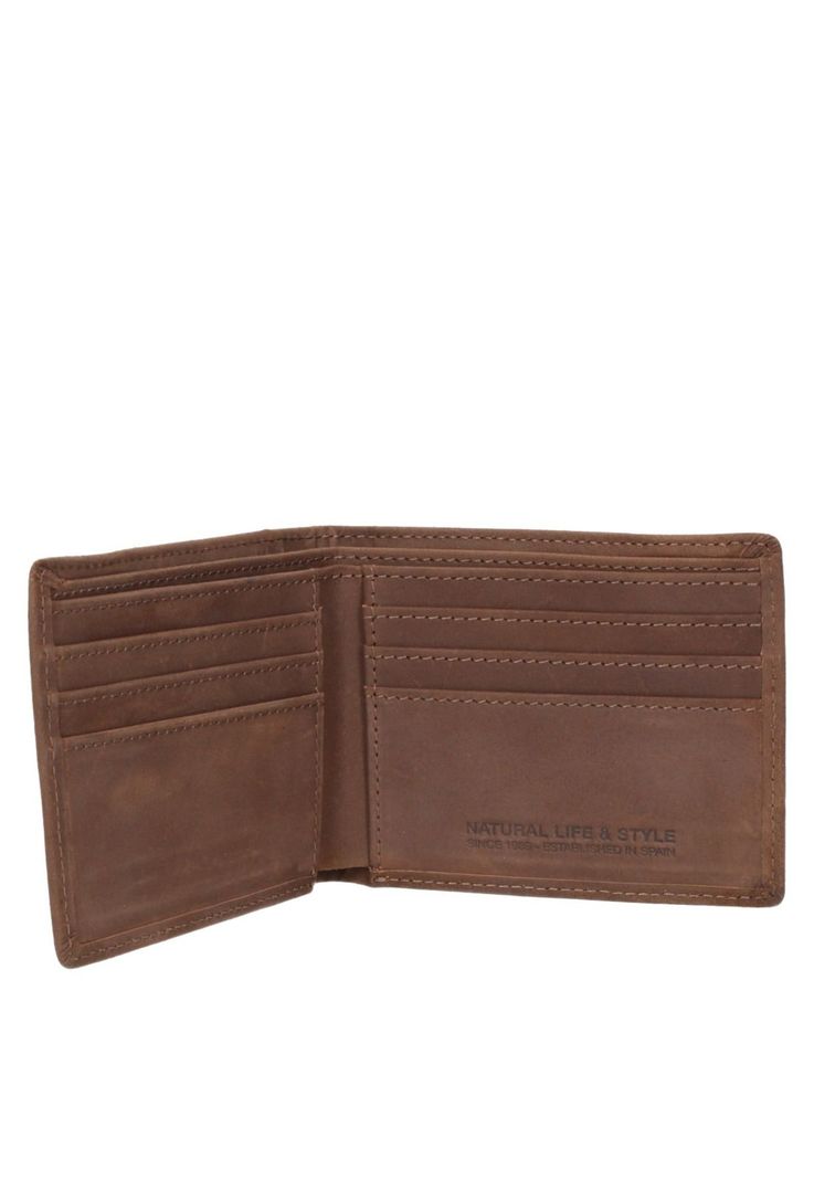 Billetera Hombre cuero Camel Panama Jack-1
