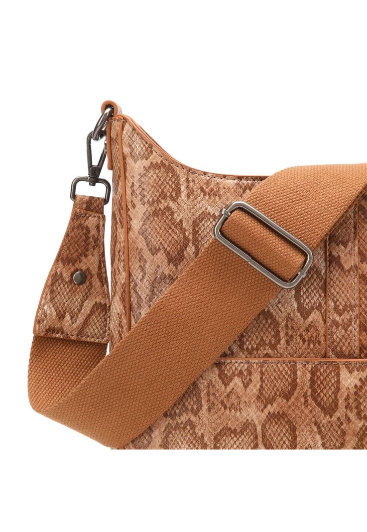 Cartera Bandolera Beige Pollini-4