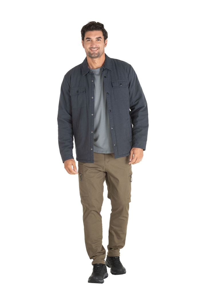 Chaqueta Hombre Azul Panama Jack-3