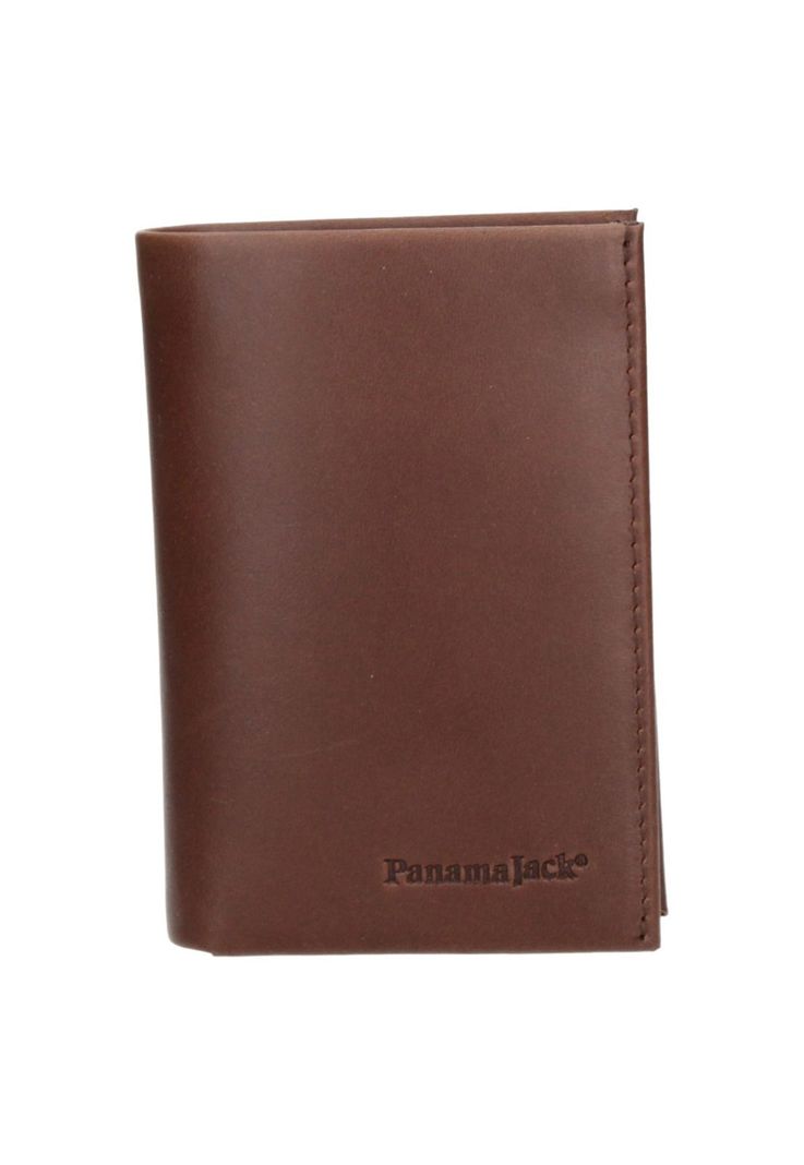 Billetera Cuero Hombre Café Panama Jack-0