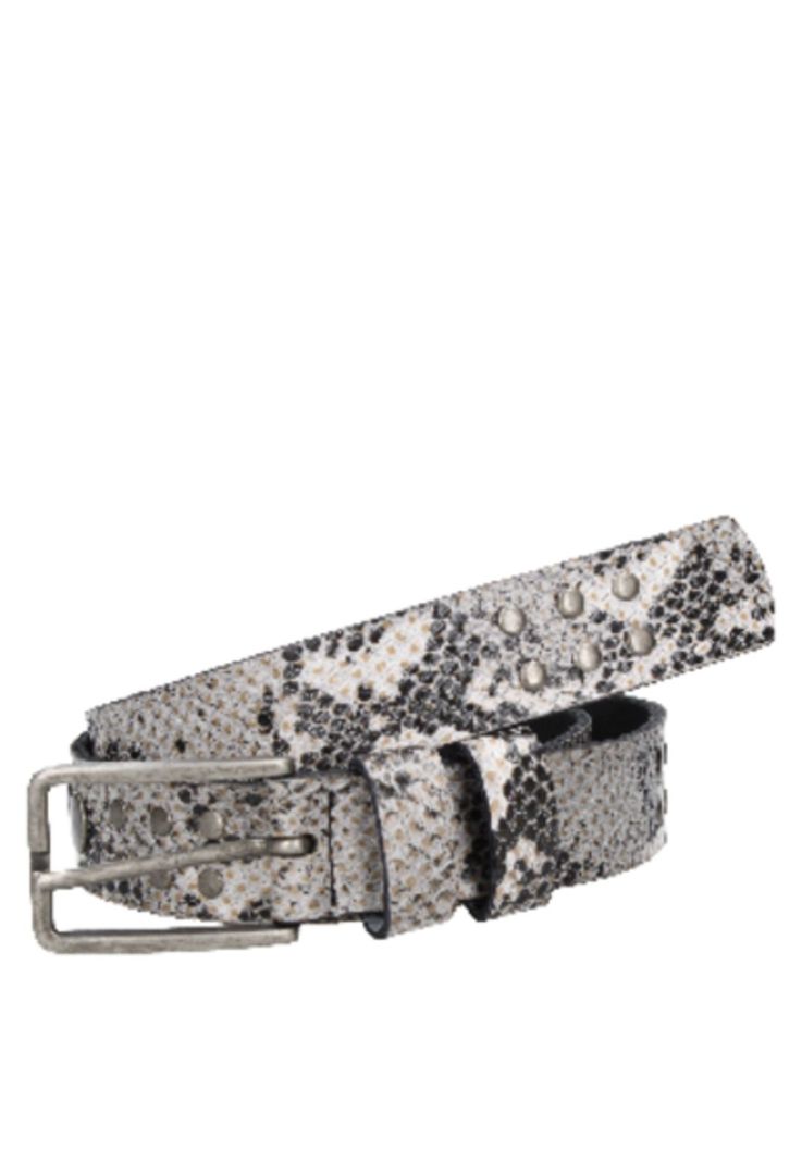 Cinturón Mujer 100% Cuero Z553 Plata Zappa-0