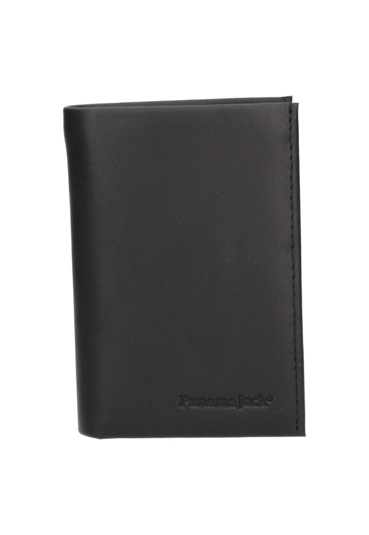Billetera Cuero Hombre Negro Panama Jack-0