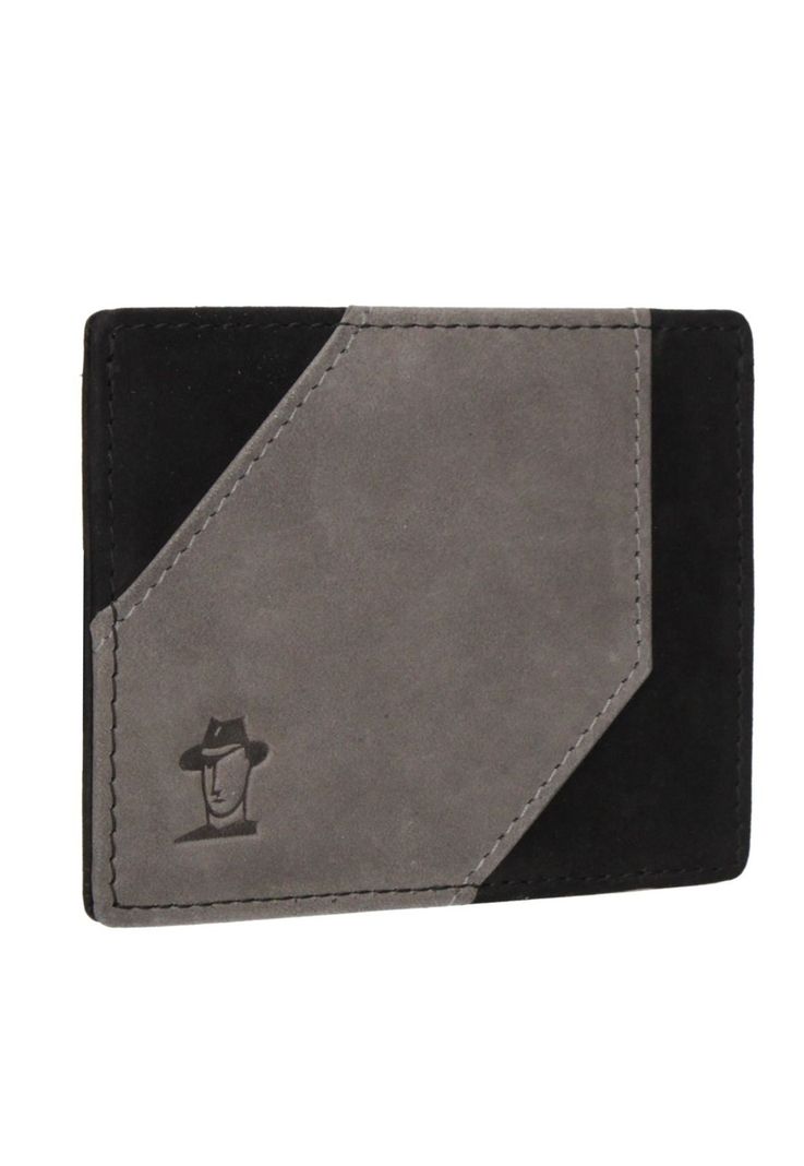 Tarjetero Cuero Hombre Negro Panama Jack-1